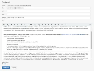 A-Mail for Jira — Atlassian plugin