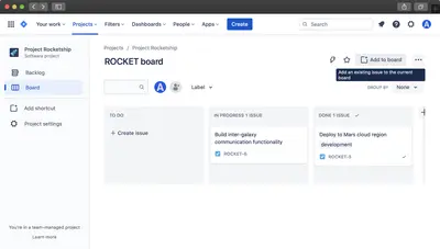 Add to Board for Jira Cloud — Atlassian plugin