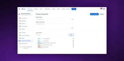 Advanced Checklist for Jira — Atlassian plugin
