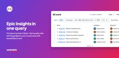 Advanced JQL Keywords (Forge) — Atlassian plugin