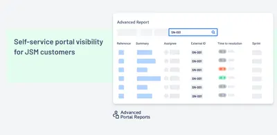 Advanced Portal Reports for Jira Service Management — Atlassian plugin