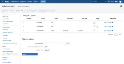 Advanced Select List App — Atlassian plugin
