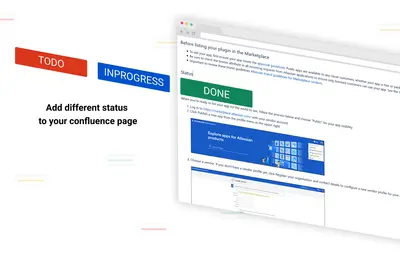 Advanced Status Macro for Confluence Projects and Pages — Atlassian plugin