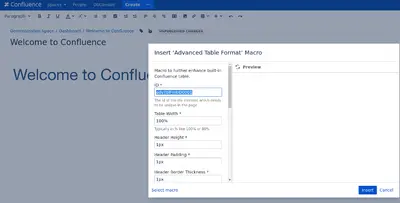 Advanced Table Formatting for Confluence — Atlassian plugin