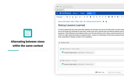 Advanced Tabs - Tabbed Page Navigation For Confluence — Atlassian plugin