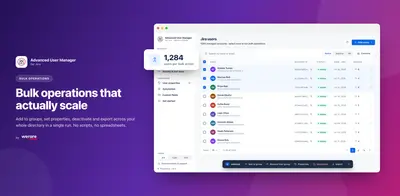 Advanced User Manager for Jira Cloud — Atlassian plugin