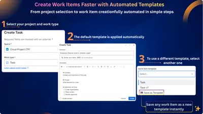 Advanced Work Item Templates for Jira Free — Atlassian plugin