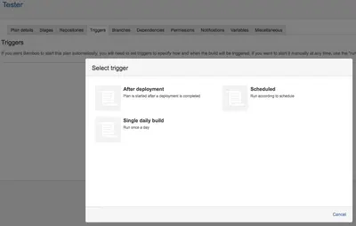 After Deployment Trigger for Bamboo — Atlassian plugin