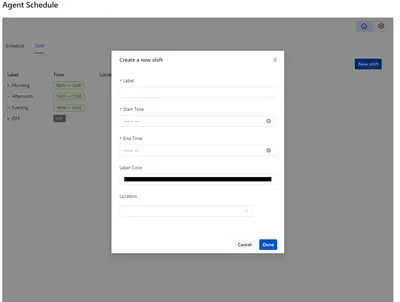 Agent Schedule Lite — Atlassian plugin