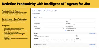 AI Agents for Jira (Enterprise) — Atlassian plugin