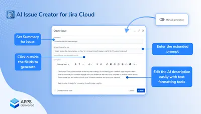 AI Issue Creator for Jira — Atlassian plugin