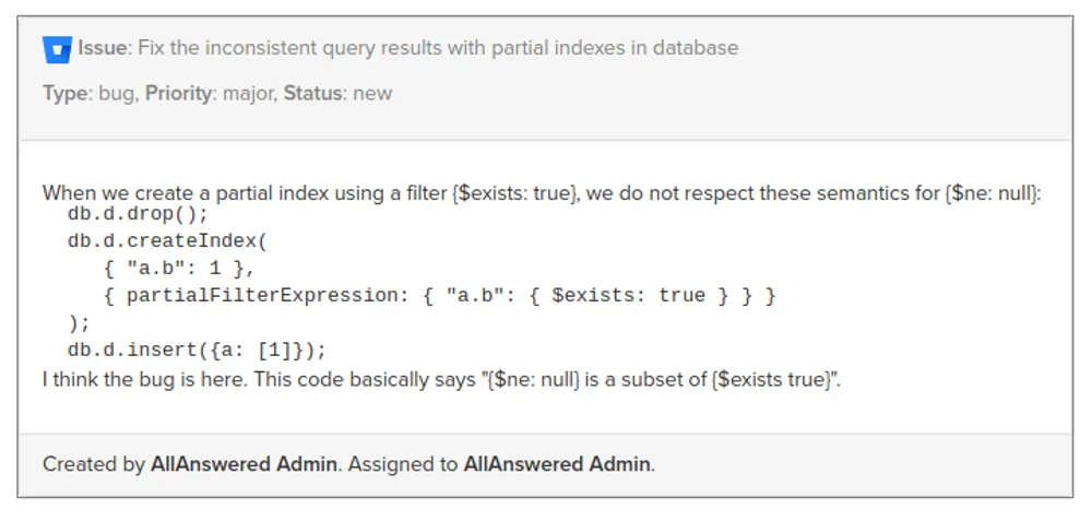 AllAnswered Knowledge Management System — screenshot from the Atlassian Marketplace listing