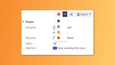Alpha Star: personal favorites for Jira free — Atlassian plugin