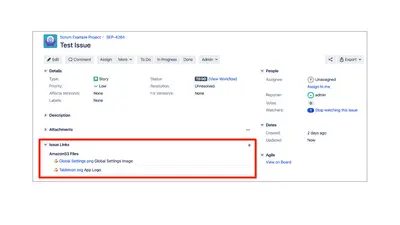 Amazon S3 Connector for Jira — Atlassian plugin