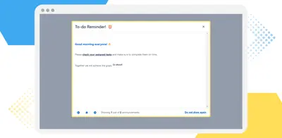 Announcements for Confluence — Atlassian plugin