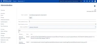 Anomaly Detection Plugin for Bitbucket — Atlassian plugin