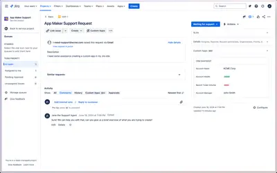 App Maker for Jira - Create Custom Apps Without Any Code — Atlassian plugin
