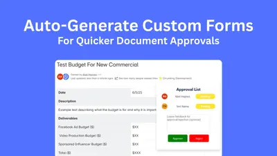 Approval Forms For Confluence — Atlassian plugin