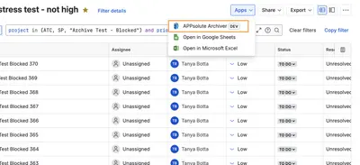 APPsolute Archiver — Atlassian plugin