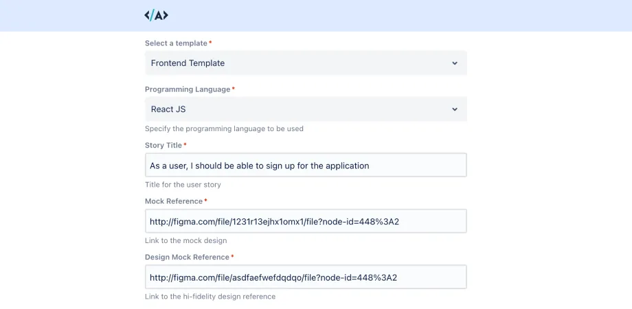 Archimydes: Story Templates — screenshot from the Atlassian Marketplace listing