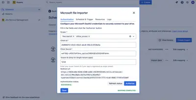Asset Importer: Microsoft Excel, Sharepoint, OneDrive import — Atlassian plugin