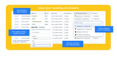 Asset Manager for Jira (add features to native Assets) — Atlassian plugin