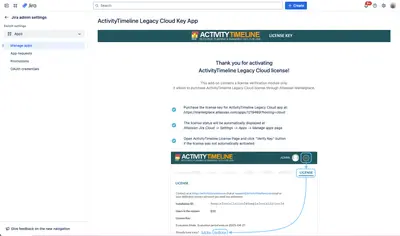 ATL License Key (Legacy) — Atlassian plugin