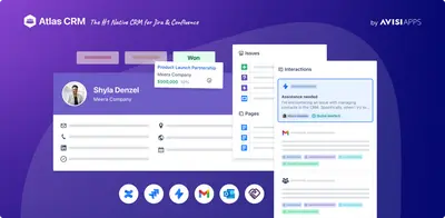 Atlas CRM - Customers and Sales in Jira — Atlassian plugin
