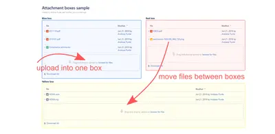 Attachment Boxes — Atlassian plugin