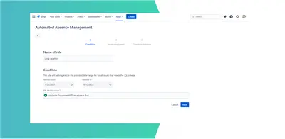 Automated Absence Management for Jira — Atlassian plugin