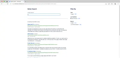 Better Instant Search for Confluence — Atlassian plugin