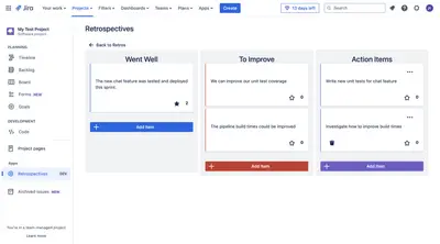 Better Retros in Jira — Atlassian plugin
