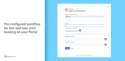 Booking for Jira Service Management — Atlassian plugin