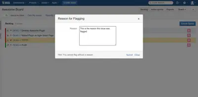 CA Agile Smart Flags — Atlassian plugin