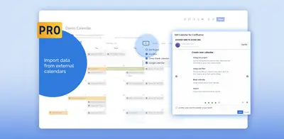 Calendar Pro for Confluence — Atlassian plugin