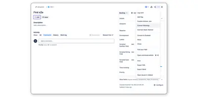 Canned Worklogs — Atlassian plugin