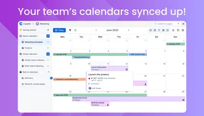 Capable Calendar for Confluence (Schedule, Plan, Subscribe) — Atlassian plugin