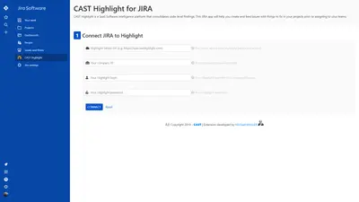 CAST Highlight for Jira Cloud — Atlassian plugin
