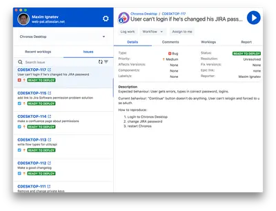 Chronos -Timetracking System for Jira — Atlassian plugin