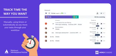 Clockwork Lite Time Tracker - Time Tracking and Timesheets — Atlassian plugin