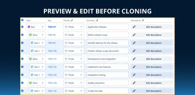 Clone Expert for Jira Templates, Epics and Issues — Atlassian plugin