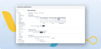 Collapsible Admin Menu — Atlassian plugin