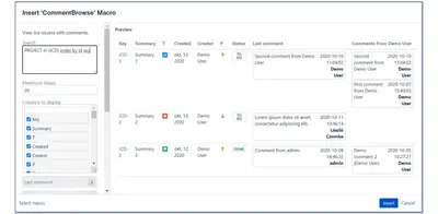CommentBrowse REST API Extender for Jira — Atlassian plugin