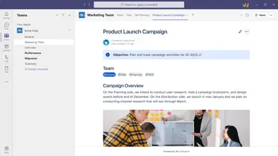 Confluence Cloud for Microsoft Teams (Official) — Atlassian plugin
