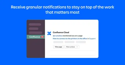 Confluence Cloud for Slack (Official) — Atlassian plugin