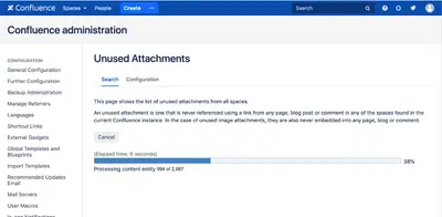 Confluentis Unused Attachments — Atlassian plugin