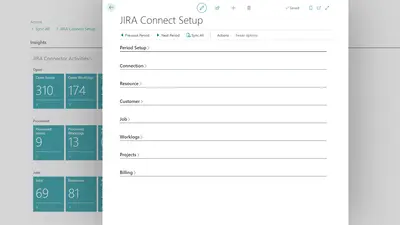 Connector to Jira and Business Central — Atlassian plugin