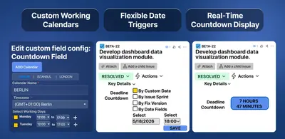 Countdown Custom Field — Atlassian plugin