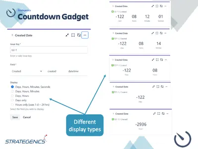 Countdown Gadget for Jira — Atlassian plugin
