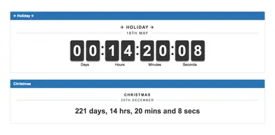 Countdown Gadget — Atlassian plugin